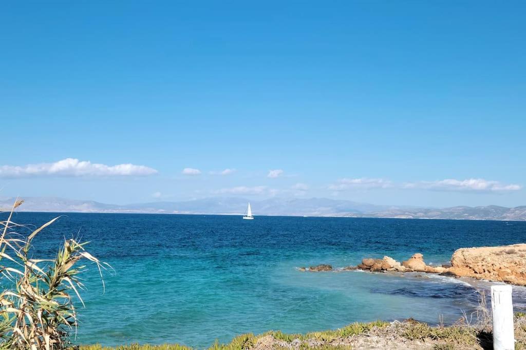 Appartement Avec Vue Aegina Exterior foto